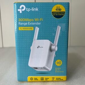 TP-Link N300 WiFi Extender(TL-WA855RE)-WiFi Range Extender, up to 300Mbps speed